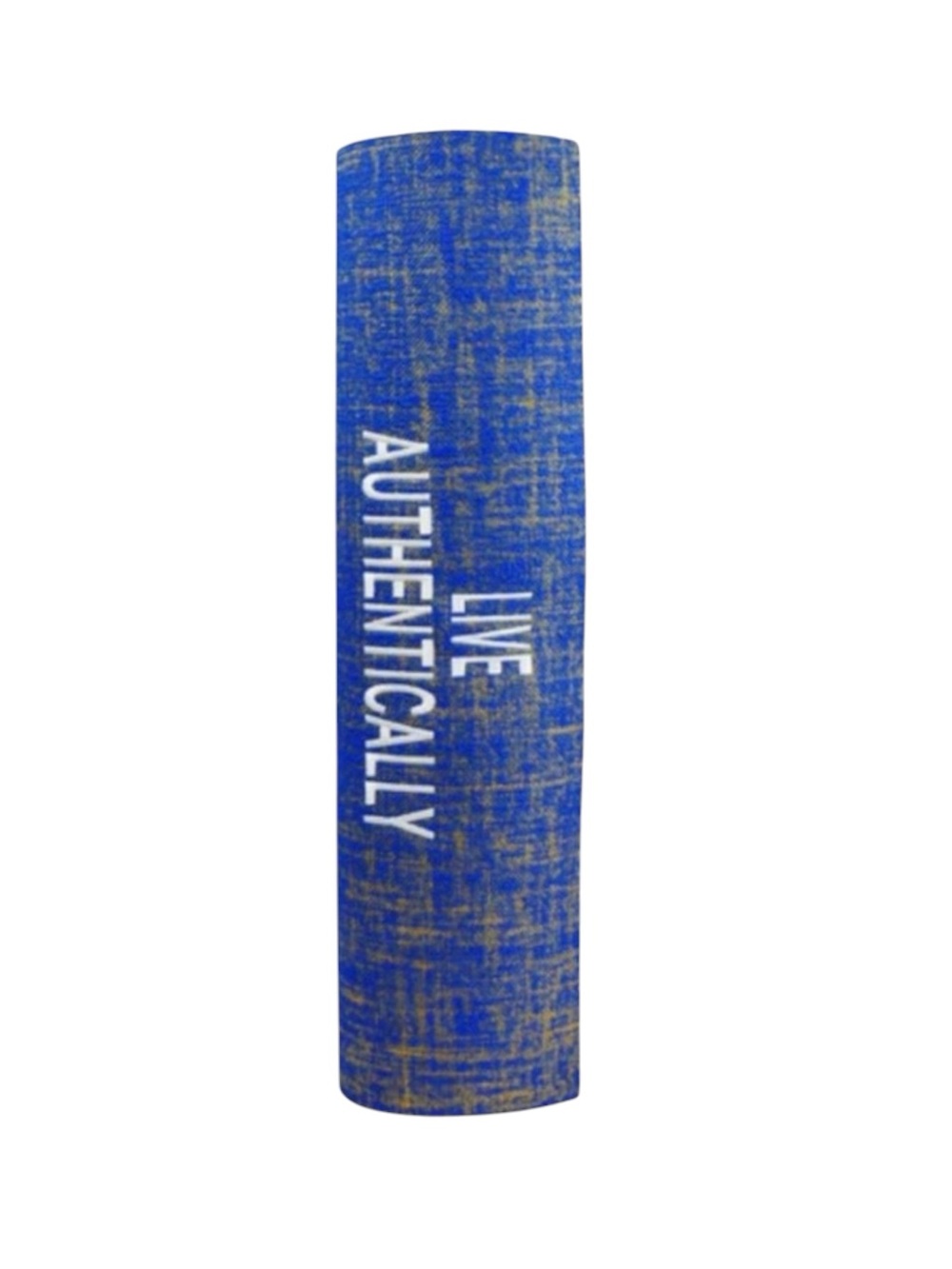 new Affirmats x Patrick Cooper 𓁹 Live Authentic Yoga Mat 𓁹 Blue Silk 5mm Thick - Picture 5 of 16